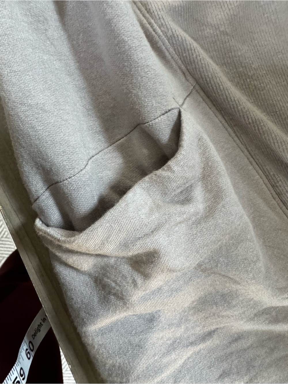 Athleta Gray Draped Open-Front Cardigan - Picture 11 of 11